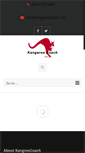 Mobile Screenshot of kangaroocoach.com